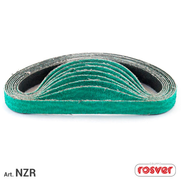 Fast Grinder (NZR) File Belts Zirconium w/ Cooling Fillers