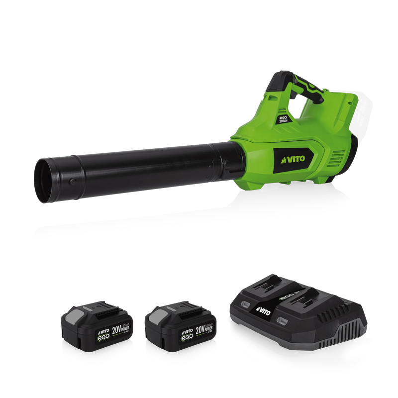 Vito (PACK4EGOGARDEN) Ego 40V Li Blower With 2 Batteries And Dual Charger