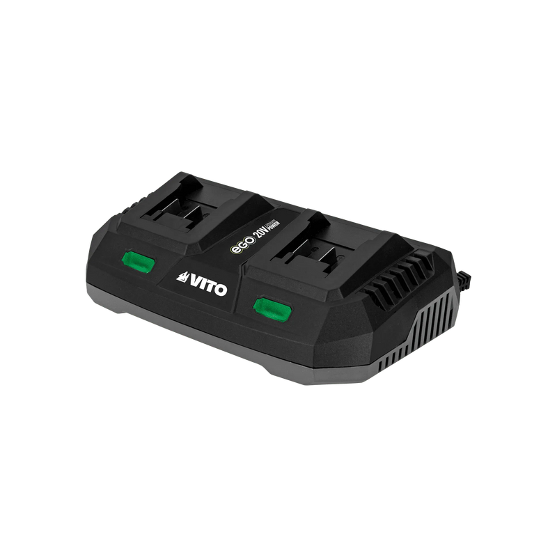 Vito (PACK5EGOPRO) Brushless Combi Drill + Impact Driver + 2x Batteries 20V + Dual Charger + Bag