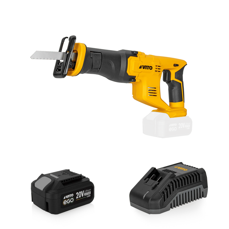 Serra sabre Vito (PACK5EGO) Ego 20V com bateria e carregador