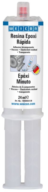 Weicon (10044198) Adesivo Epoxi Transparente de Secagem Rápida (24 ml)