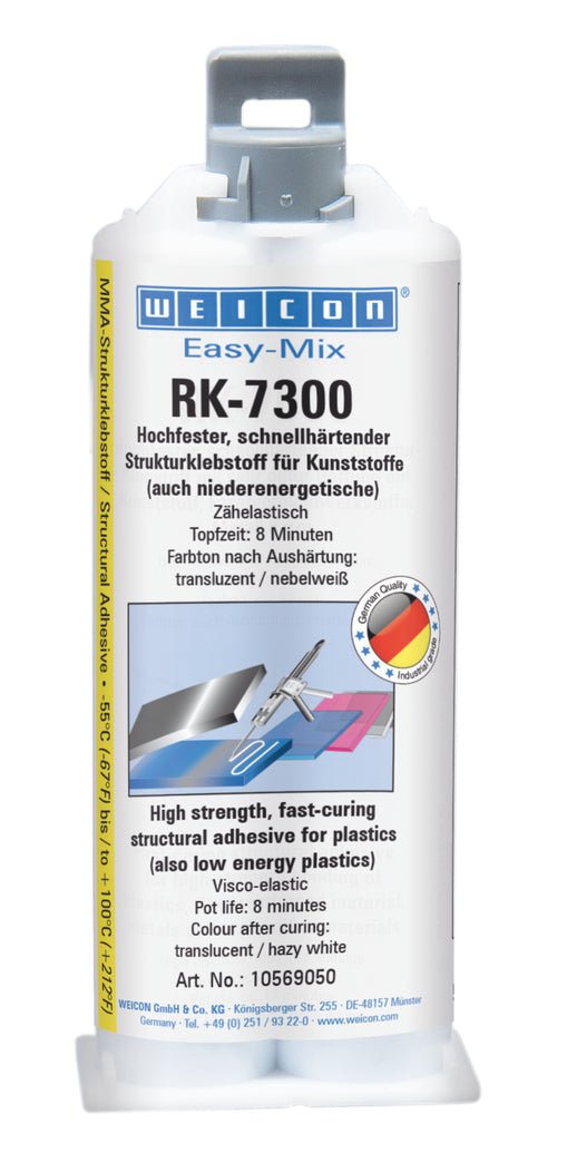 Weicon (10047457) Adesivo Acrílico Estrutural Easy-Mix RK-7300