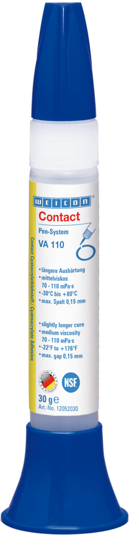 Adesivo de cianoacrilato Weicon (10031926) VA 110