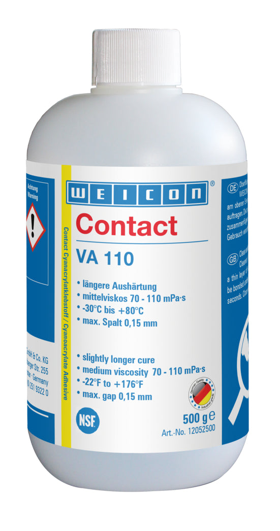 Adesivo de cianoacrilato Weicon (10031927) VA 110