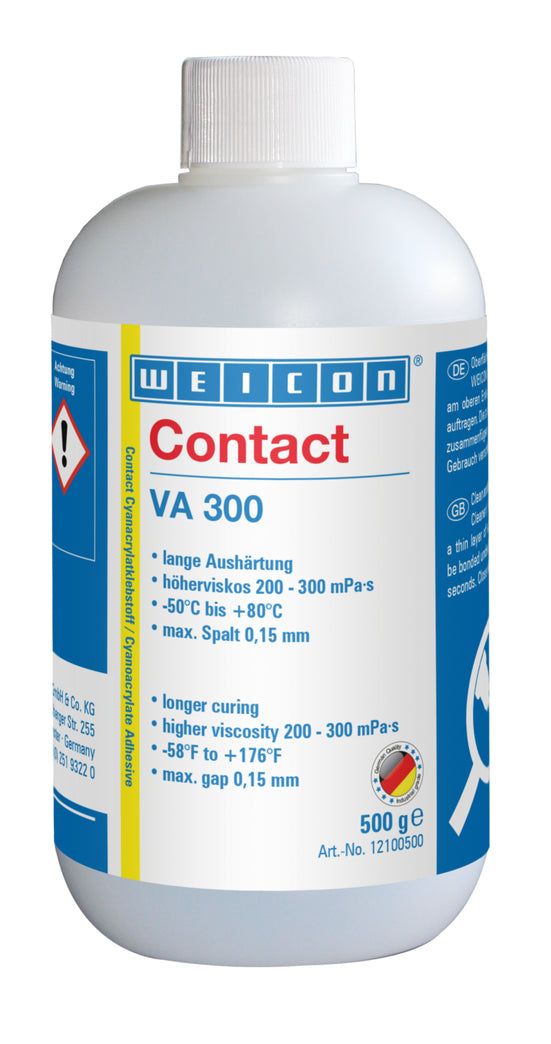 Adhesivo de cianoacrilato Weicon (10000231) VA 300