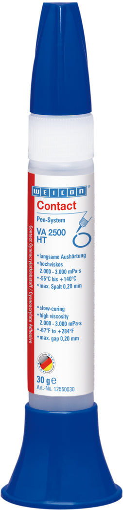 Adesivo de cianoacrilato Weicon (10016398) VA 2500 HT