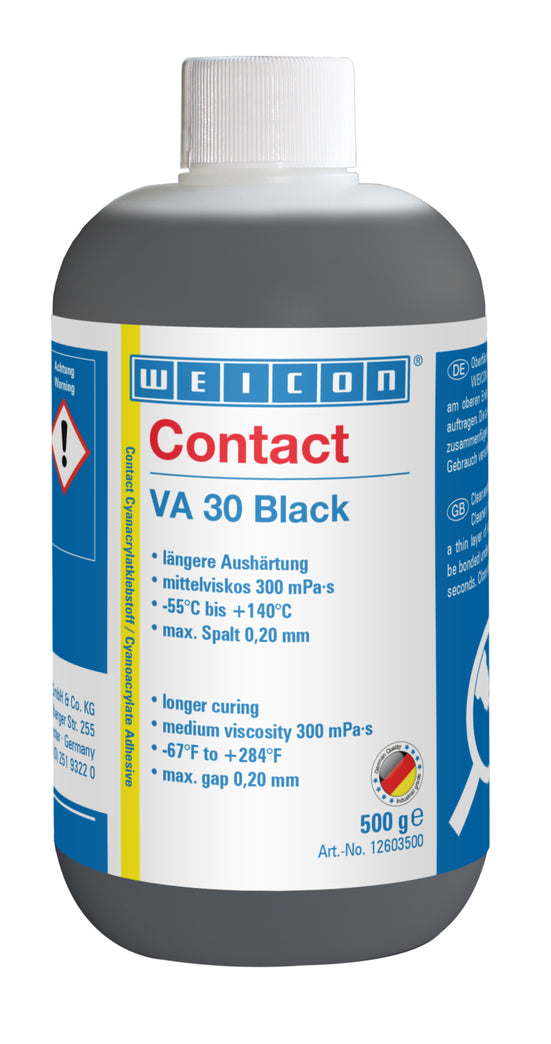 Weicon (10025987) VA 30 Black Cyanoacrylate Adhesive