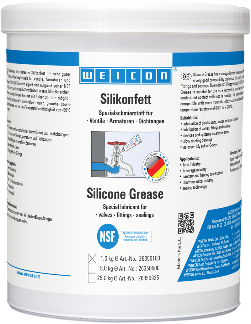 Grasa de silicona Weicon (10050563)