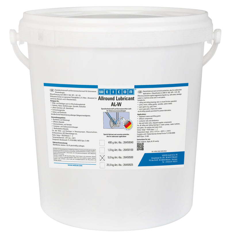Grasa de alto rendimiento Weicon (10016754) AL-W