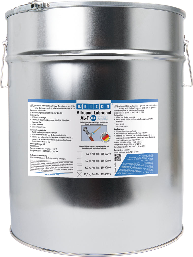 Grasa de alto rendimiento Weicon (10016784) AL-F