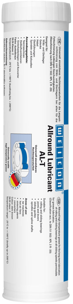Graxa de alto desempenho Weicon (10018579) AL-T