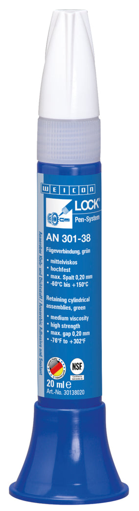 Weicon (10026852) AN 301-38 Conjuntos Cilíndricos de Retenção