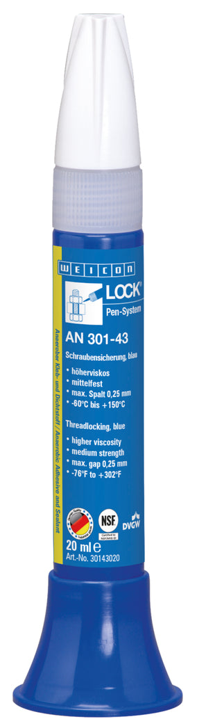 Weicon (10026819) AN 301-43 Trava-roscas