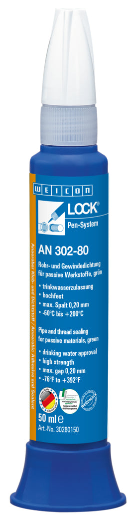 Weicon (10017875) AN 302-80 Sellador de tuberías y roscas