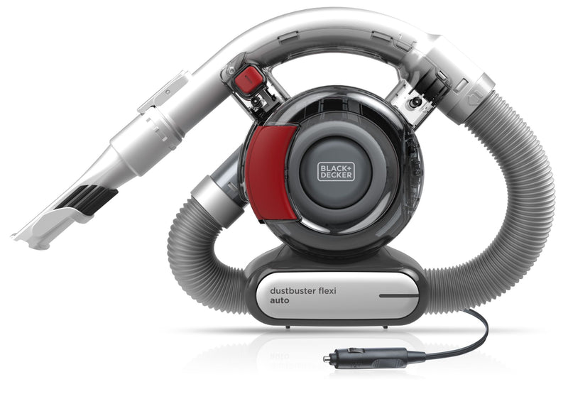Aspirador de pó para automóvel Black&amp;Decker (PD1200AV-XJ) FLEXI 12V com acessórios.