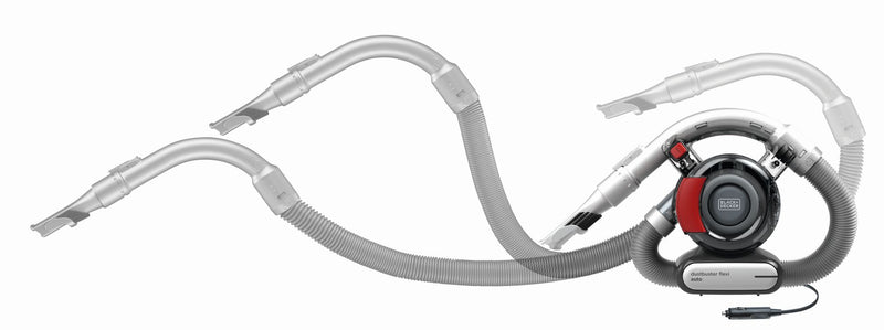 Aspirador de pó para automóvel Black&amp;Decker (PD1200AV-XJ) FLEXI 12V com acessórios.