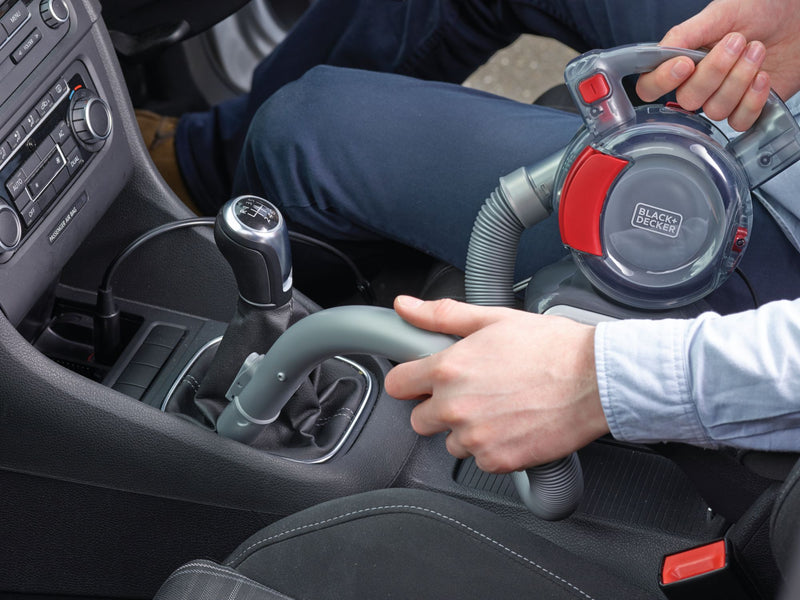 Aspirador de pó para automóvel Black&amp;Decker (PD1200AV-XJ) FLEXI 12V com acessórios.