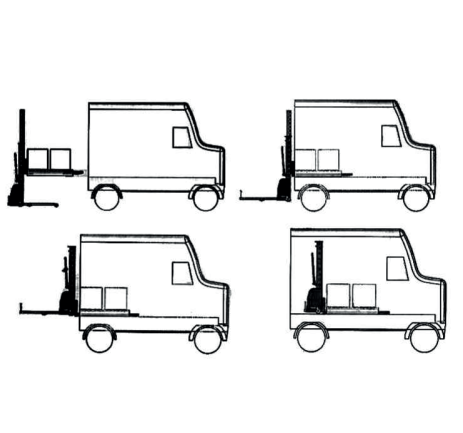 Apilador Portante Pes5 1.3mt Elevacao 500kg 535x1150mm