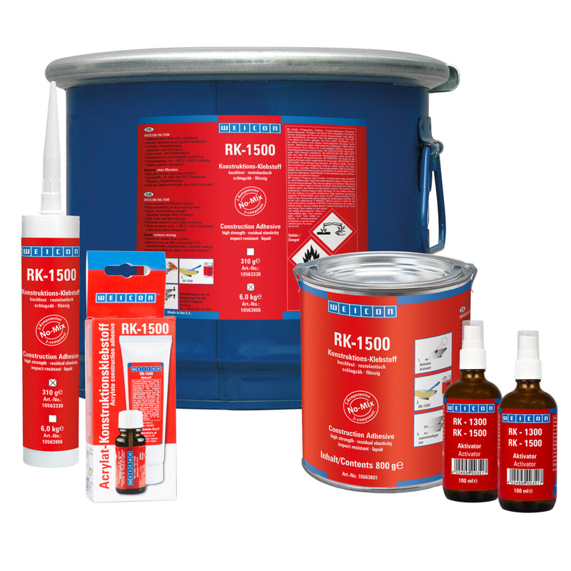 Adhesivo acrílico estructural Weicon (10016249) RK-1500