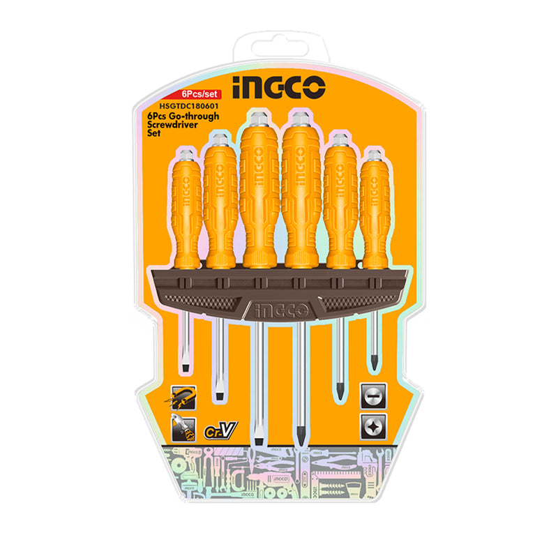 INGCO (HSGTDC180601) Mixed Set Of 6 Keys With Striker.