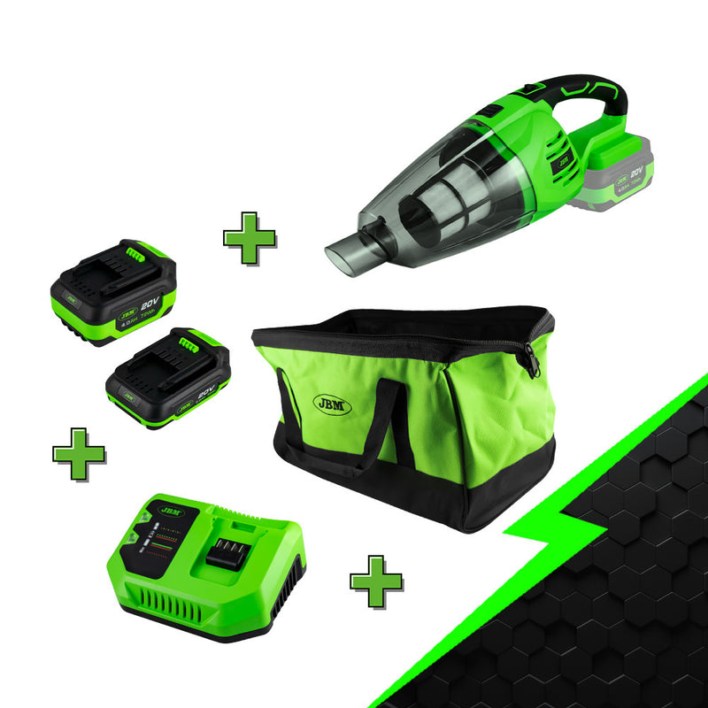 JBM (PROMO-60001B) Promo Electr: Portable Vacuum Cleaner Ref. 60001 + 60012 + 60013 + 60016 + 53782