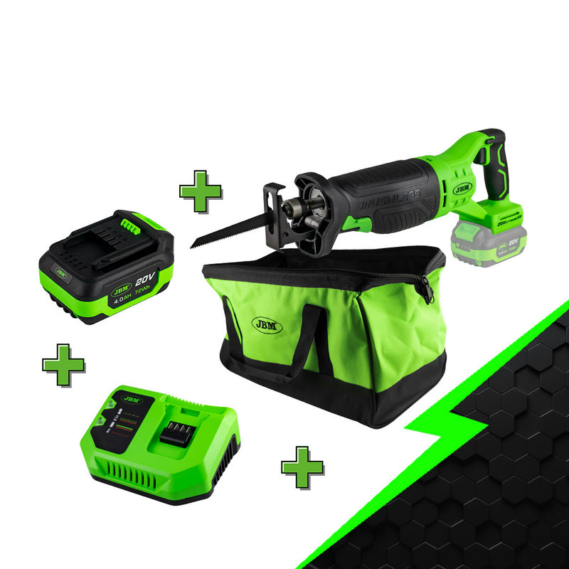 JBM (PROMO-60019C) Promo Electr: Serra sabre sem escovas 60019 + 60013 + 60016 + 53782