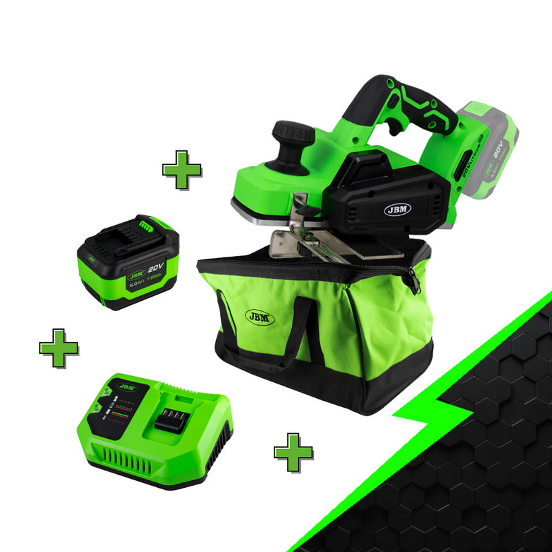 JBM (PROMO-60020A) Promo Electr: Cepilladora sin escobillas Ref. 60020 + 60016 + 60013 + 60020