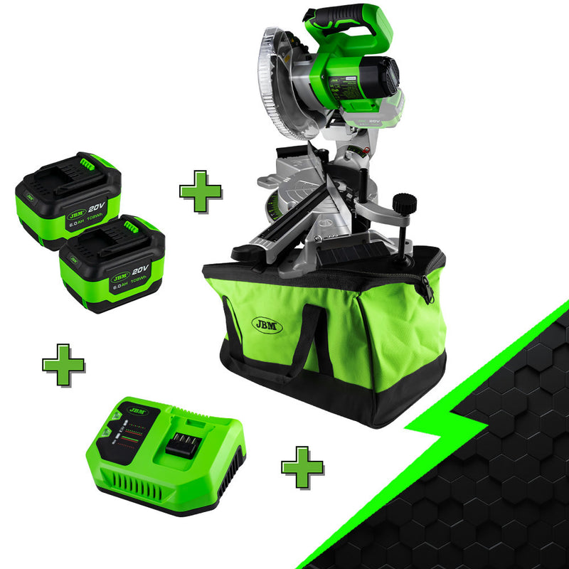 JBM (PROMO-60022B) Promo Electr: Miter Saw Ref. 60022 + X2 60013 + 60016 + 53782