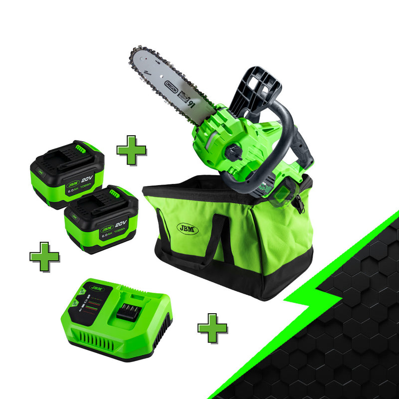 JBM (PROMO-60029B) Promo Electr: Brushless Electric Chainsaw 60029 + X2 60015 + 60016 + 53782