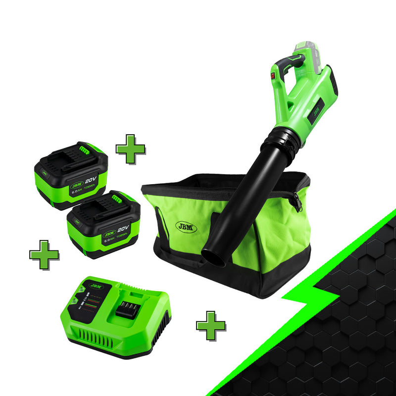 JBM (PROMO-60030B) Promo Electr: Soplador eléctrico 60030 + X2 60015 + 60016 + 53782