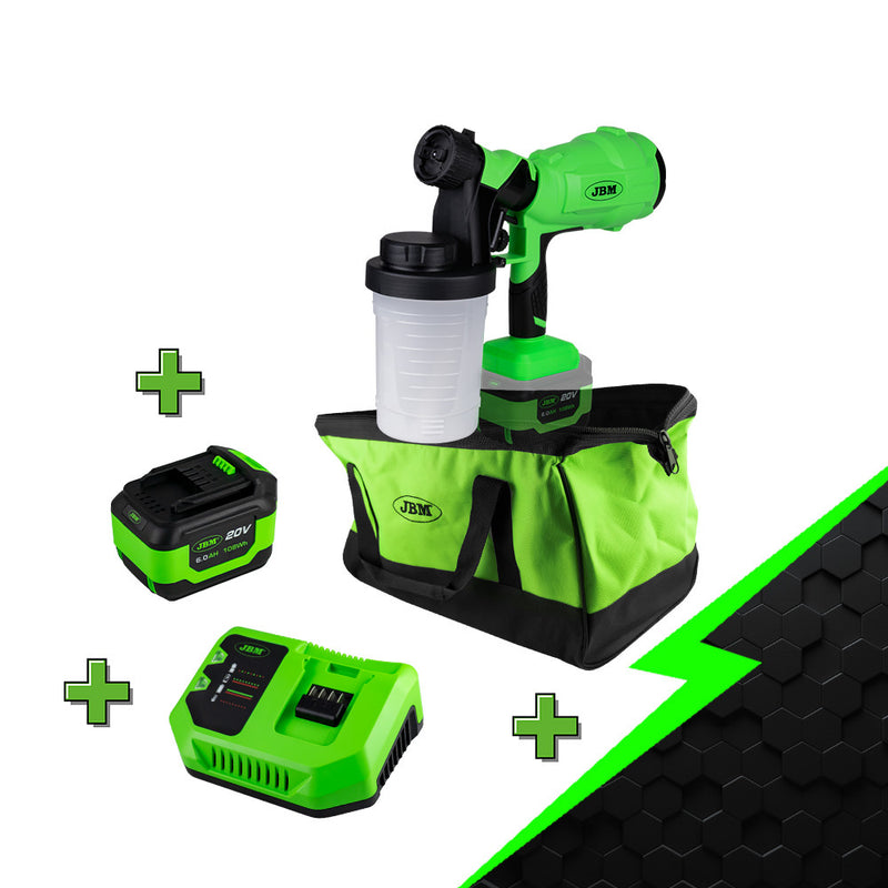 JBM (PROMO-60043A) Promo 60043 Cordless Paint Sprayer + 60015 + 60016 + 53782