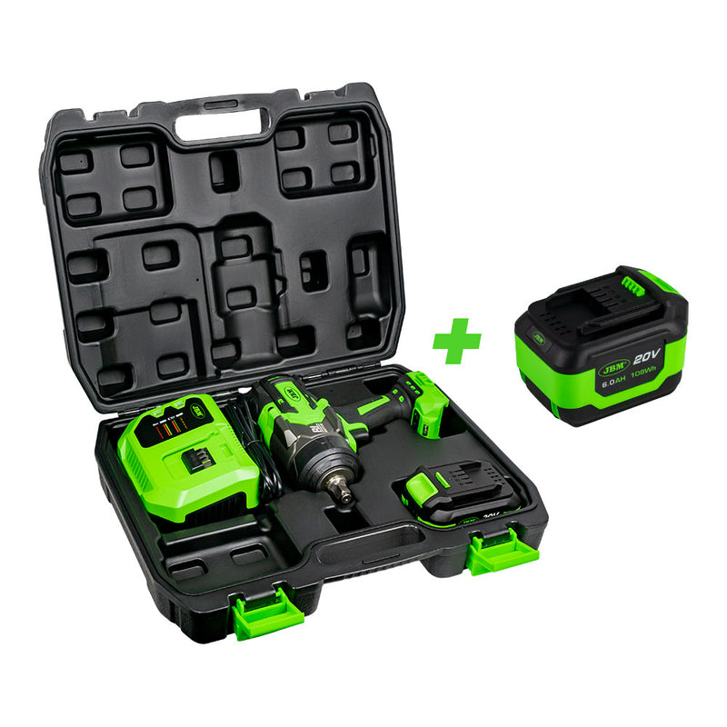 JBM (PROMO-60044C) 1/2 Brushless Impact Wrench Ref.60044 + 60015