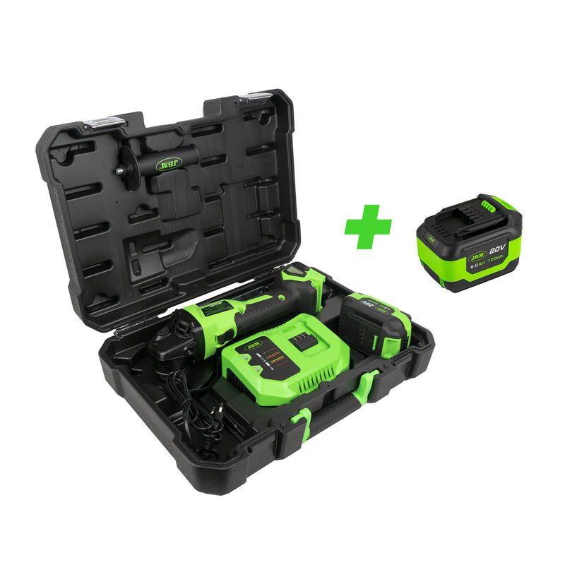 JBM (PROMO-60049C) Brushless Angle Grinder 125mm With Storage Case + 60015