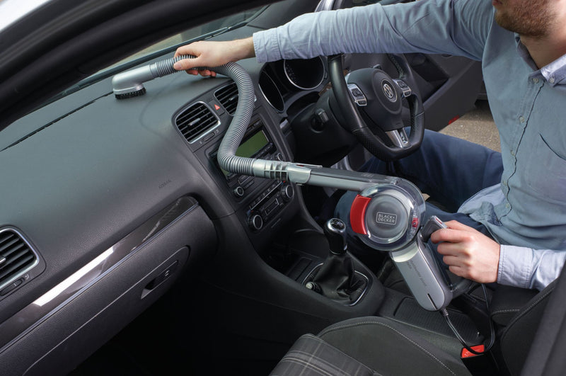 Aspirador para automóvel Black&amp;Decker (PV1200AV-XJ) PIVOT 12V com acessórios