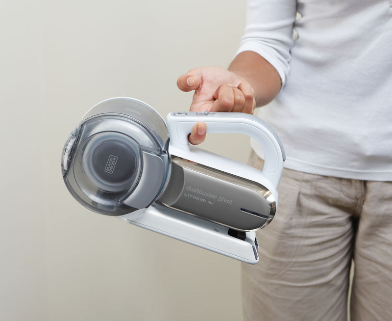 Aspirador de mão sem fios Black&amp;Decker (PV1820L-QW) Dustbuster® Pivot de 18V