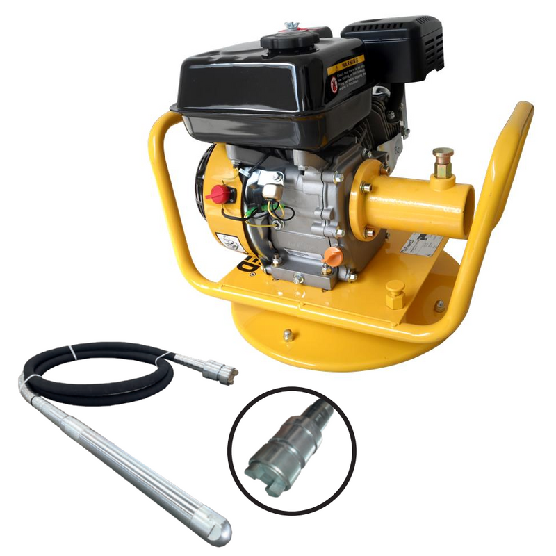 Vibrador de Cimento DYNAPAC a Gasolina 5.5HP PowerED (PVG)