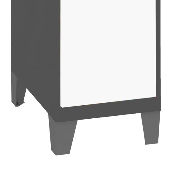 Armário Simonlocker Mon.Single Mini 915x400x500+Pernas An/Bc - (1015x400x500)