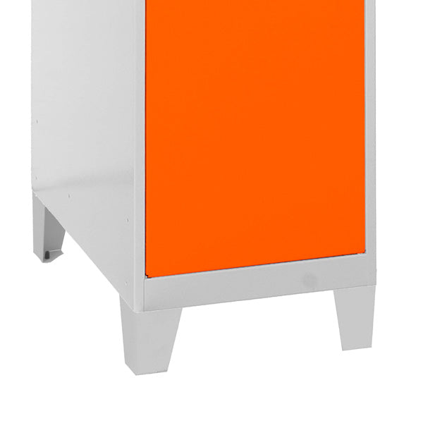 Armário Simonlocker Mon.Single Mini 915x400x500+Pernas Gr/Na - (1015x400x500)