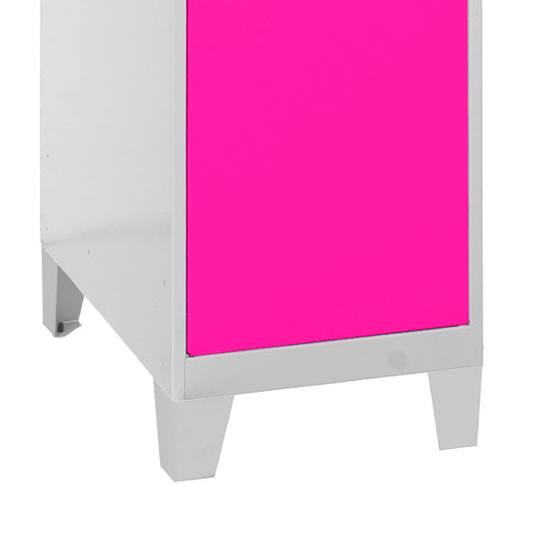 Locker Simonlocker Mon.Single Mini 915x300x500+Legs Gr/Ro - (1015x300x500)