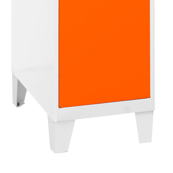 Armário Simonlocker Mon.Single Mini 915x400x500+Pernas Bl/Na - (1015x400x500)