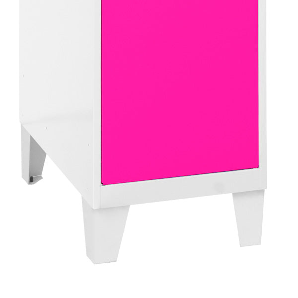 Armário Simonlocker Mon.Single Mini 915x400x500+Pernas Bl/Ro - (1015x400x500)