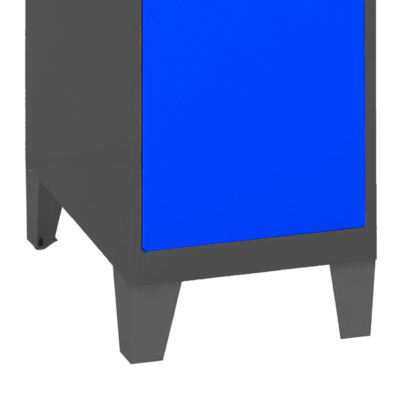 Armário Simonlocker Mon.Single Mini 915x400x500+Pernas An/Az - (1015x400x500)