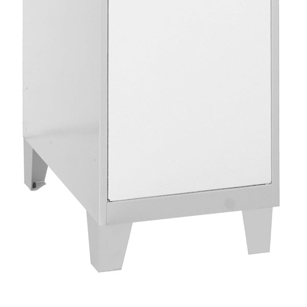 Armário Simonlocker Mon.Single Mini 915x400x500+Pernas Gr/Bc - (1015x400x500)