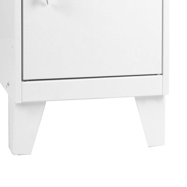 Armário Simonlocker Mon.Single Mini 915x400x500+Pernas Bl/Bl - (1015x400x500)