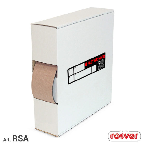 Fast Grinder (RSA) Paper Rolls with Precut Foam