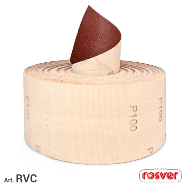 Fast Grinder (RVC) Corundum Hook and Loop Rolls