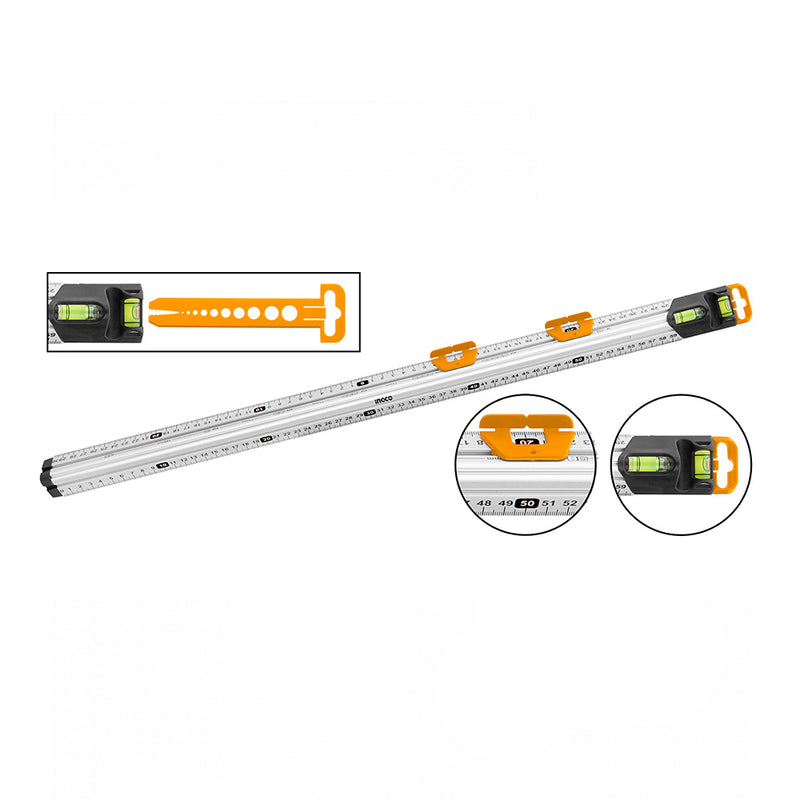 Régua multifuncional em alumínio INGCO (HSR36003) de 60 cm