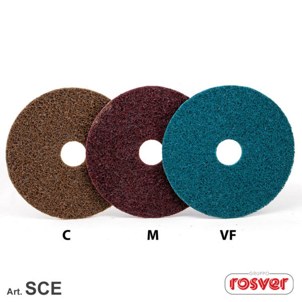 Fast Grinder (SCE) Scotch-Brite Discs with Hole