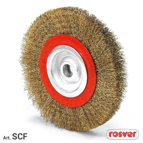 Cepillo circular Fast Grinder (SCF) con alambres ondulados