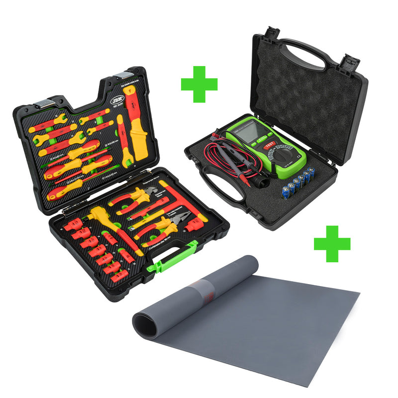 JBM (SERIE400) Promo Insulated Tool Kit Vde 54091 + 54114 + 54129